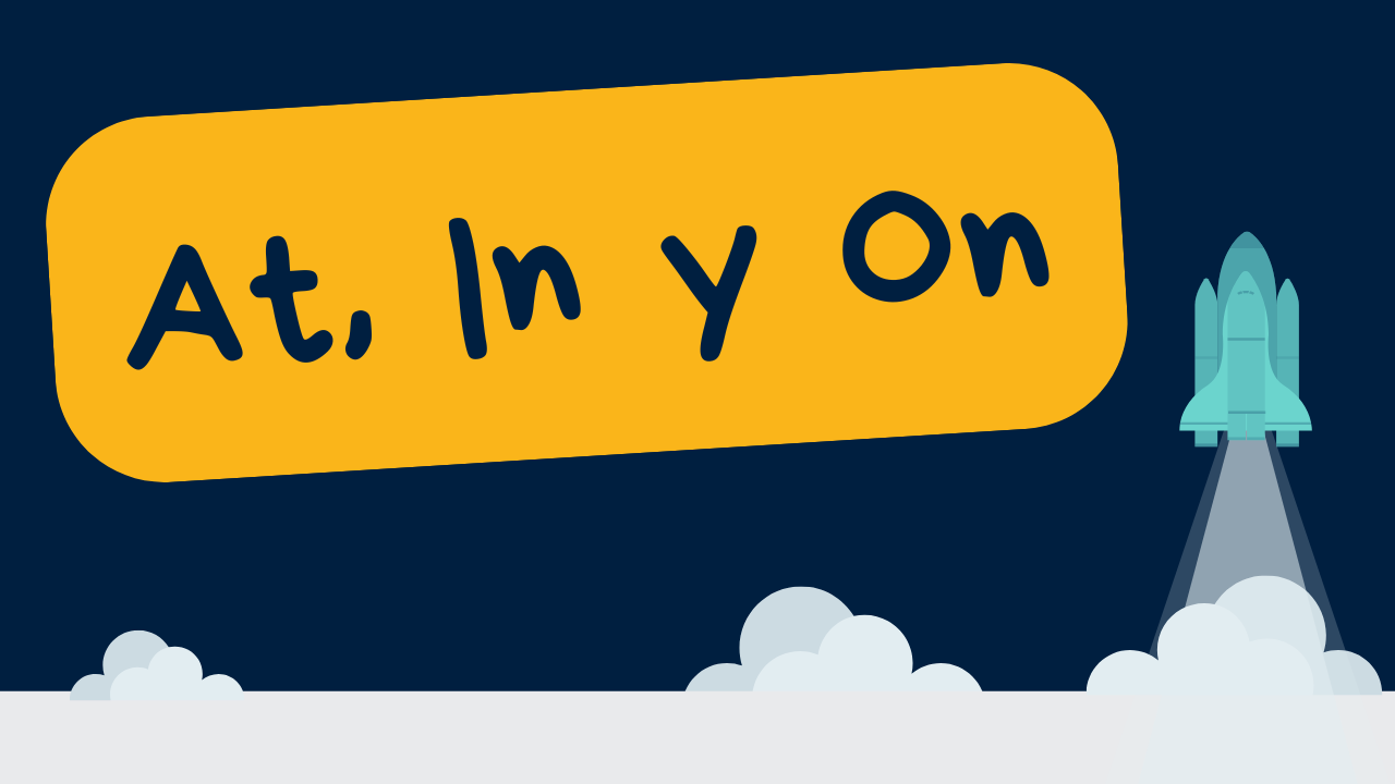 At, In y On