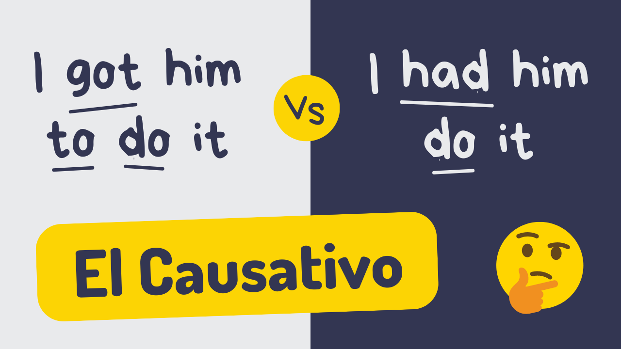 Causativo en inglés