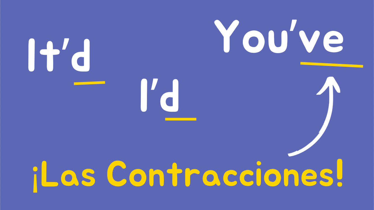 Contracciones en inglés